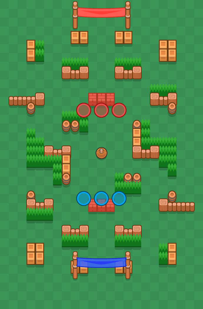 Brawl Ball map